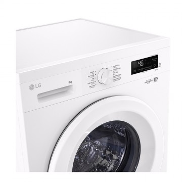 LG Πλυντήριο Ρούχων 8kg με Ατμό 1400 Στροφών F4X1008NWH